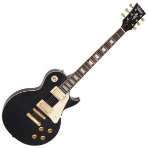 Vintage V100 BB - zestaw gitara elektryczna (Gloss Black)